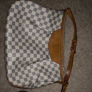 LOUIS VUITTON Damier Azur Siracusa MM